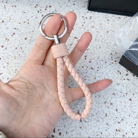 Bottega Veneta Accessories - NWT Authentic Bottega Veneta Pleat Leather Key Fob